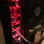 Gigabyte GA-Z170X-Gaming 7 Rear LEDs